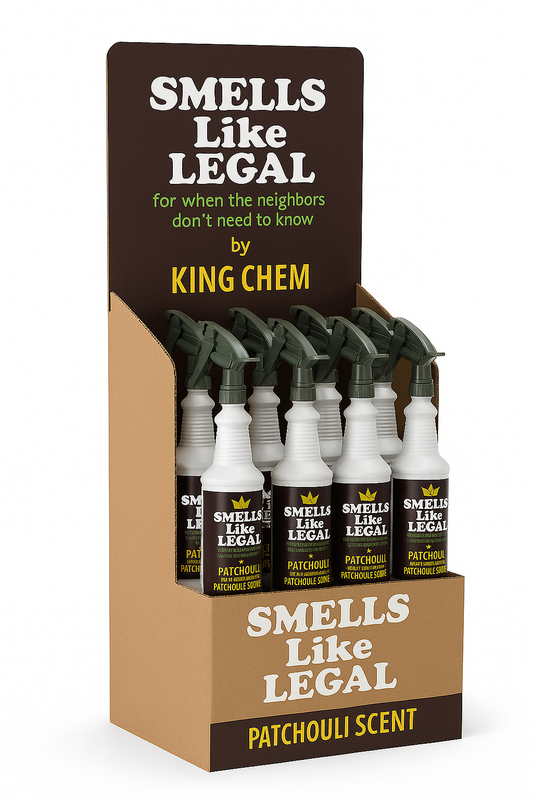 SMELLS LIKE LEGAL CANNABIS ODOR ELIMINATOR PATCHOULI SCENT