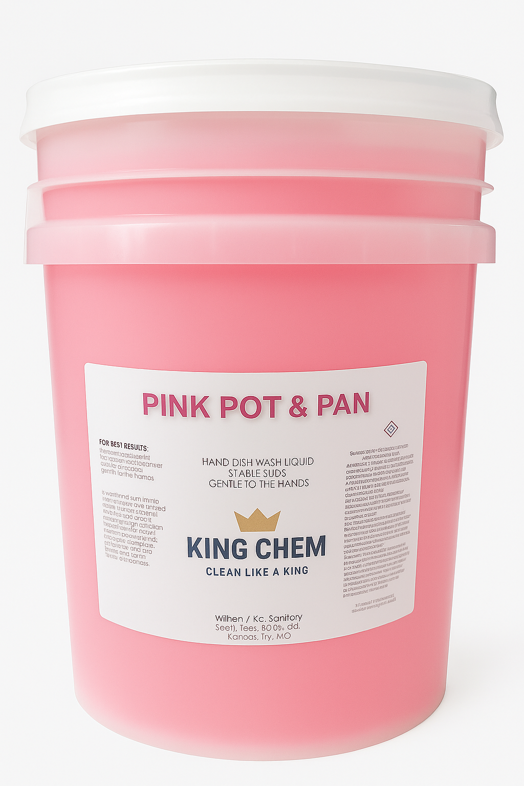 KING CHEM PINK POT AND PAN SOAP